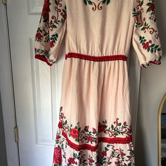 FARM Rio Pink and Red Floral Maxi Dress - Picture 5 of 5